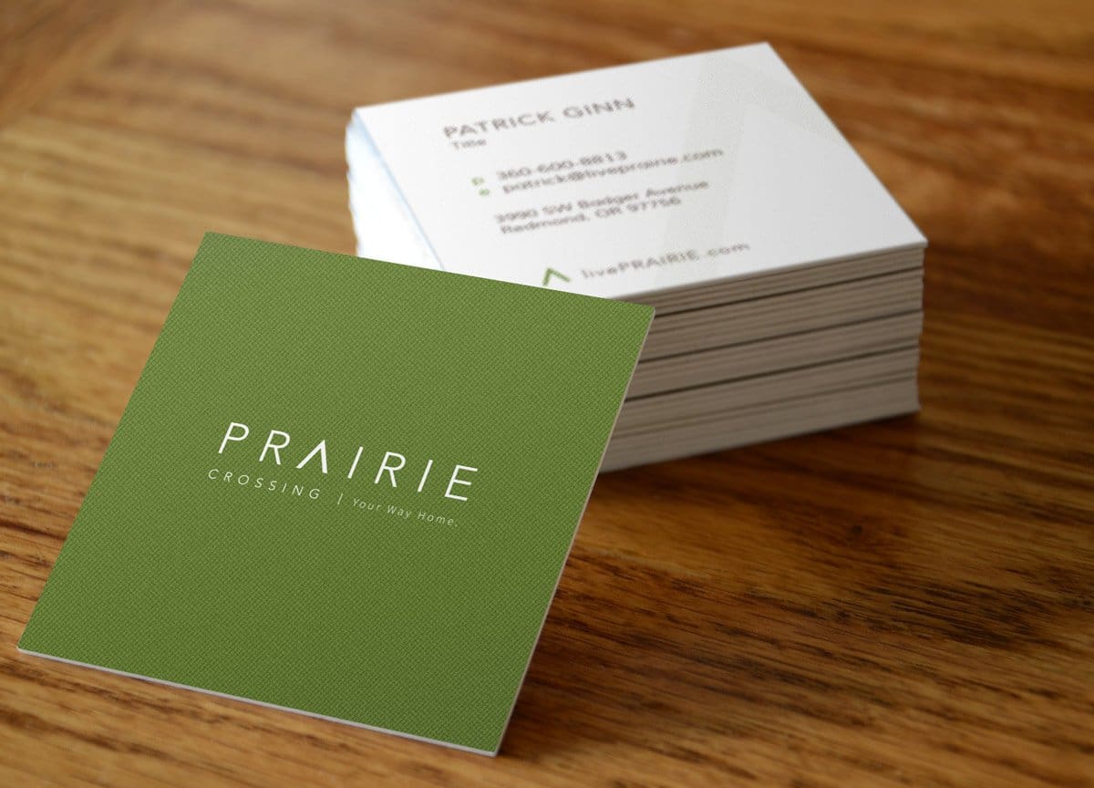 prairie crossing business cards