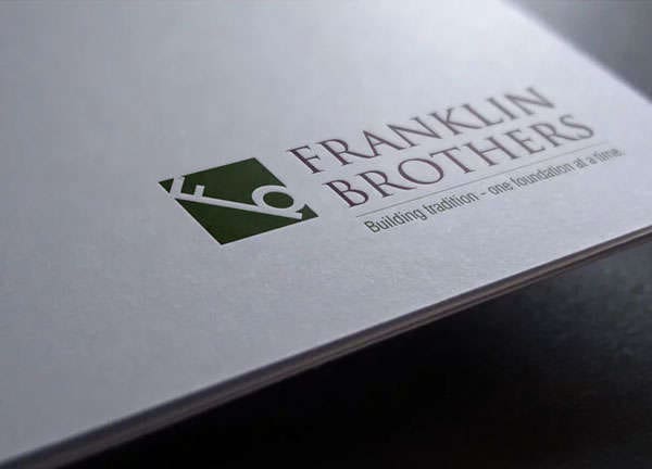 franklin brothers logo design