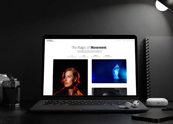 530 Dance Photography case study, website mockup 530 Dance Photography case study, website mockup